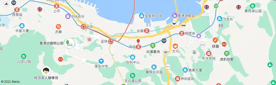 香港對面海_巴士站地圖_香港巴士_妙搜巴士搜尋2025