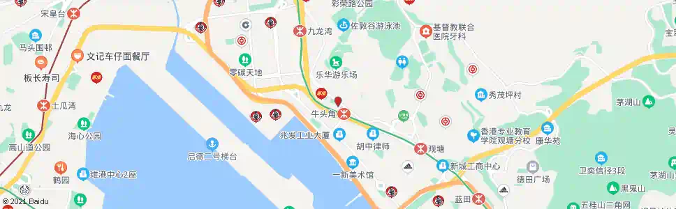 香港觀塘官立小學_巴士站地圖_香港巴士_妙搜巴士搜尋2025