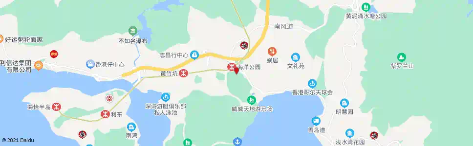 香港海洋公園停車場_巴士站地圖_香港巴士_妙搜巴士搜尋2025
