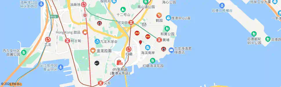 香港半島豪庭_巴士站地圖_香港巴士_妙搜巴士搜尋2025