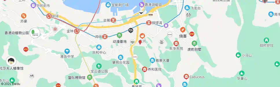 香港體育道_巴士站地圖_香港巴士_妙搜巴士搜尋2025