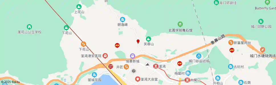 香港光板田村一段_巴士站地圖_香港巴士_妙搜巴士搜尋2025