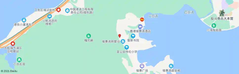香港頤峰(翠山閣)_巴士站地圖_香港巴士_妙搜巴士搜尋2025