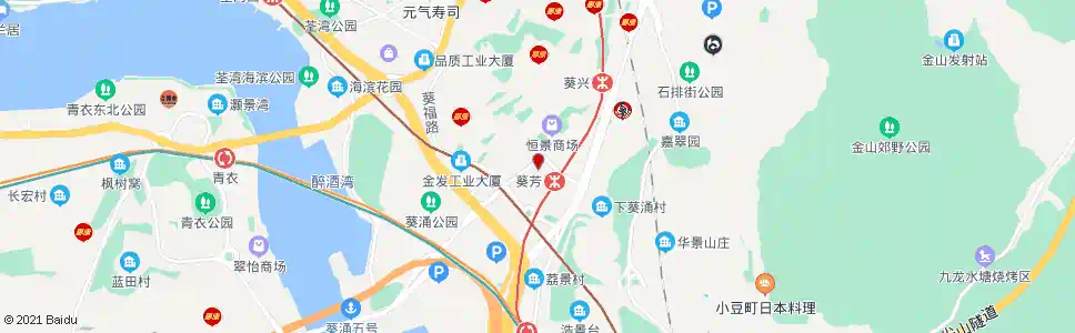 香港葵湧廣場_巴士站地圖_香港巴士_妙搜巴士搜尋2025