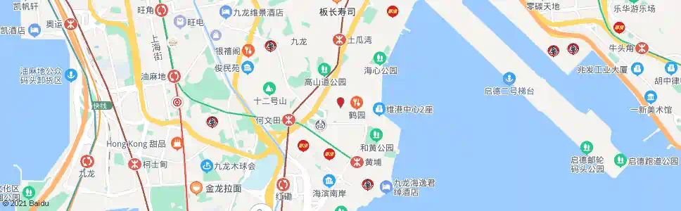 香港鶴園街_巴士站地圖_香港巴士_妙搜巴士搜尋2025