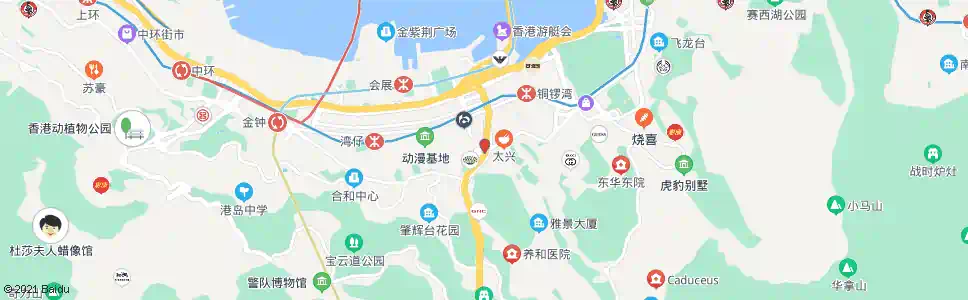 香港摩利臣山道_巴士站地圖_香港巴士_妙搜巴士搜尋2025