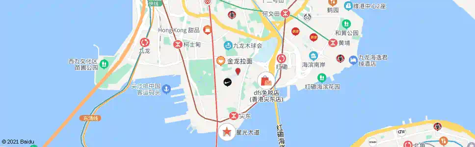 香港漆咸道南(天文台道)_巴士站地圖_香港巴士_妙搜巴士搜尋2025