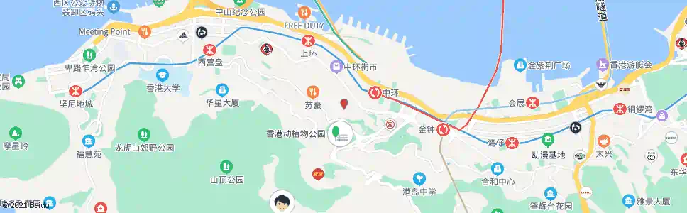 香港下亞釐畢道_巴士站地圖_香港巴士_妙搜巴士搜尋2025