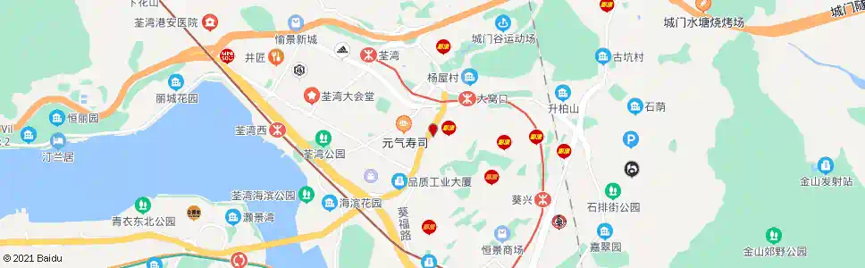 香港聖公會荊冕堂_巴士站地圖_香港巴士_妙搜巴士搜尋2025