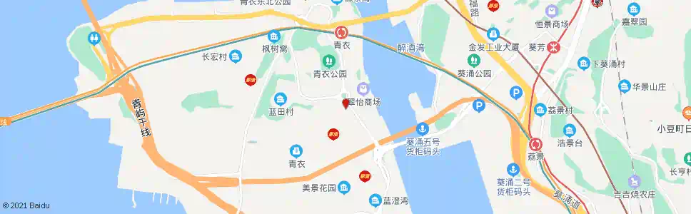 香港青衣警察局宿舍_巴士站地圖_香港巴士_妙搜巴士搜尋2025