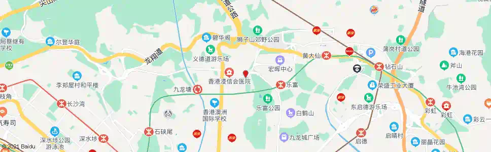 香港聯合道(浸會大學)_巴士站地圖_香港巴士_妙搜巴士搜尋2025