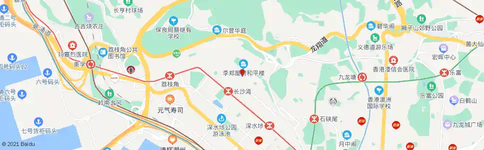 香港順寧道口保安道_巴士站地圖_香港巴士_妙搜巴士搜尋2025