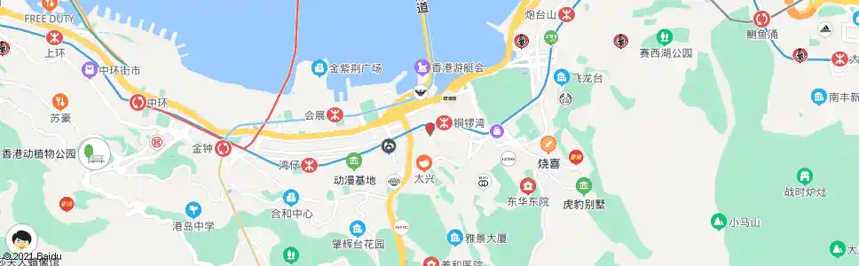 香港波斯富街_巴士站地圖_香港巴士_妙搜巴士搜尋2025