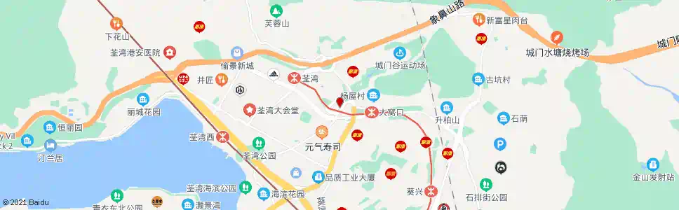 香港明愛社區服務中心_巴士站地圖_香港巴士_妙搜巴士搜尋2025