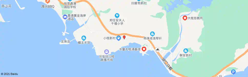 香港小欖新村_巴士站地圖_香港巴士_妙搜巴士搜尋2025