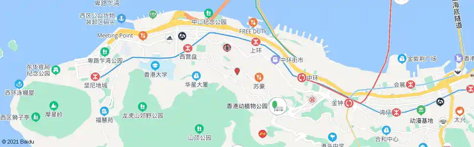 香港衛城道_巴士站地圖_香港巴士_妙搜巴士搜尋2025