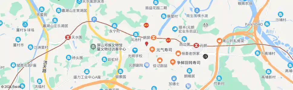 香港元朗安寧路_巴士站地圖_香港巴士_妙搜巴士搜尋2025