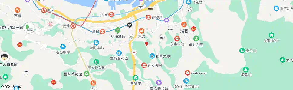 香港樂活道(大坑道)_巴士站地圖_香港巴士_妙搜巴士搜尋2025