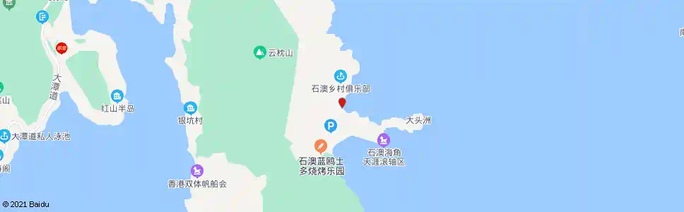 香港石澳道1號_巴士站地圖_香港巴士_妙搜巴士搜尋2025