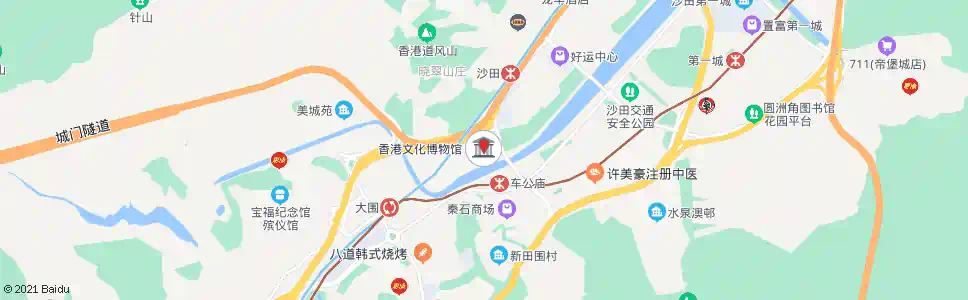 香港文化博物館_巴士站地圖_香港巴士_妙搜巴士搜尋2025