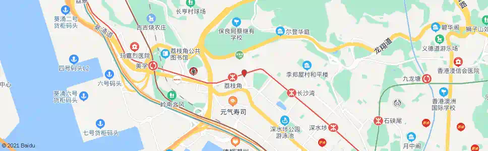 香港半山壹號鄧鏡波協恩中學_巴士站地圖_香港巴士_妙搜巴士搜尋2025
