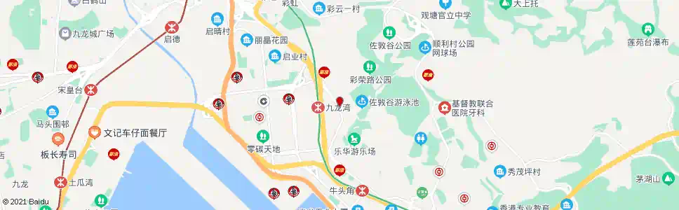 香港昂平奇趣經_巴士站地圖_香港巴士_妙搜巴士搜尋2025