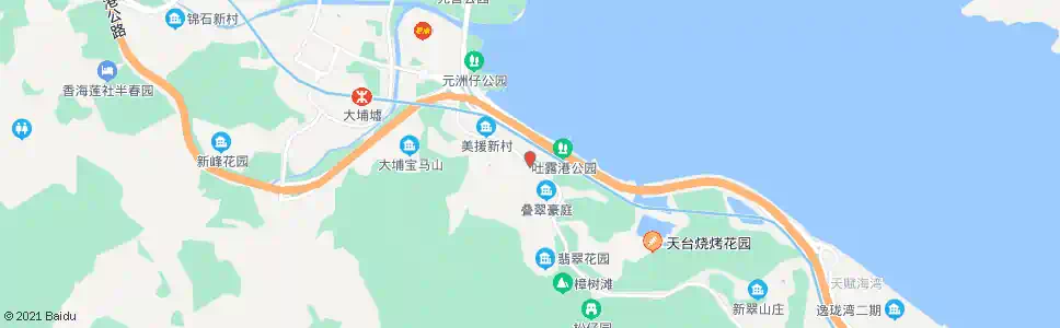 香港松濤閣_巴士站地圖_香港巴士_妙搜巴士搜尋2025