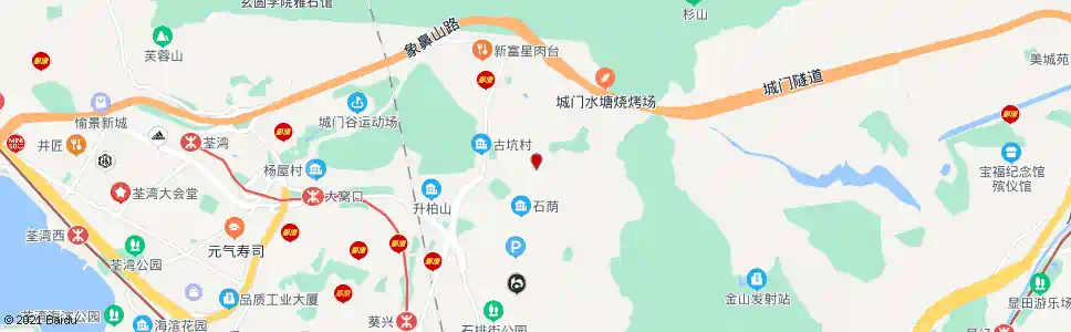 香港大白田街_巴士站地圖_香港巴士_妙搜巴士搜尋2025