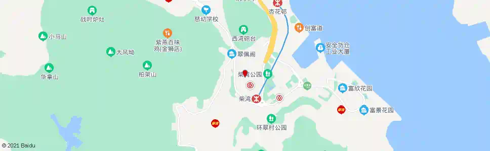 香港康翠台_巴士站地圖_香港巴士_妙搜巴士搜尋2025