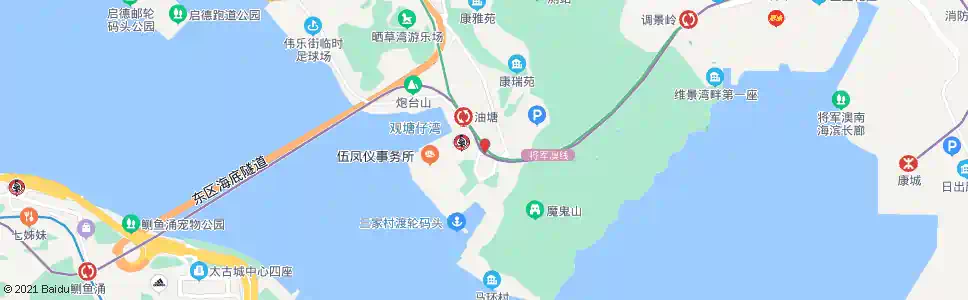 香港油塘巴士總站_巴士站地圖_香港巴士_妙搜巴士搜尋2025