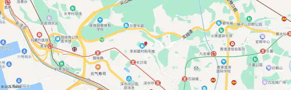 香港李鄭屋邨_巴士站地圖_香港巴士_妙搜巴士搜尋2025