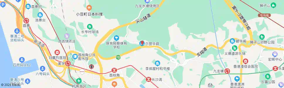 香港爾登華庭_巴士站地圖_香港巴士_妙搜巴士搜尋2025