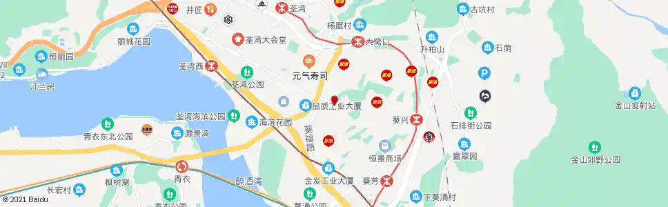香港高盛台_巴士站地圖_香港巴士_妙搜巴士搜尋2025
