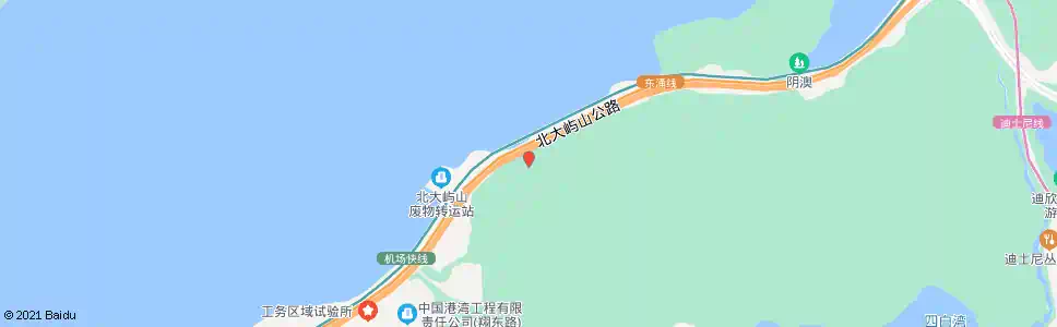 香港白石角變電站_巴士站地圖_香港巴士_妙搜巴士搜尋2025