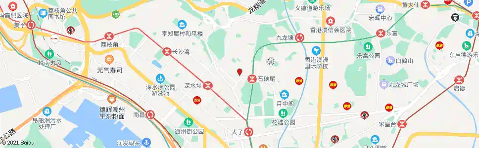 香港石硤尾邨第20座_巴士站地圖_香港巴士_妙搜巴士搜尋2025