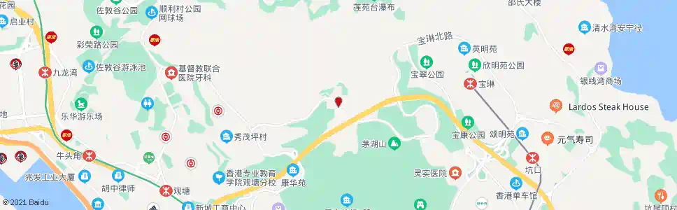 香港馬游塘_巴士站地圖_香港巴士_妙搜巴士搜尋2025