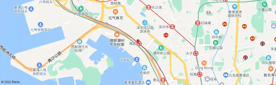 香港南昌站_巴士站地圖_香港巴士_妙搜巴士搜尋2025