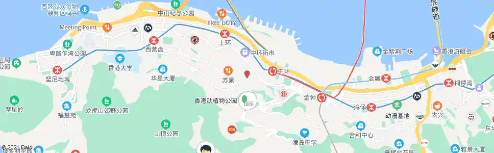 香港蘭桂坊_巴士站地圖_香港巴士_妙搜巴士搜尋2025