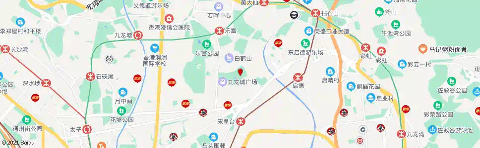 香港九龍城_巴士站地圖_香港巴士_妙搜巴士搜尋2025