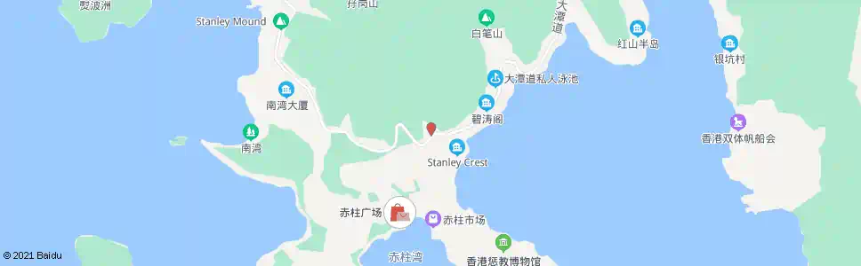 香港赤柱崗抽水站_巴士站地圖_香港巴士_妙搜巴士搜尋2025