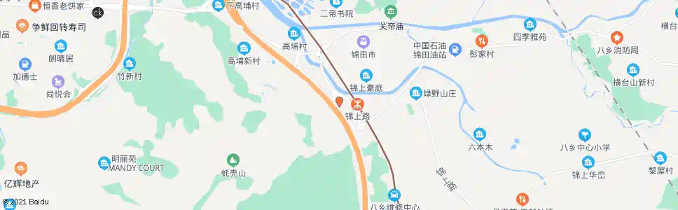 香港錦上路西鐵_巴士站地圖_香港巴士_妙搜巴士搜尋2025