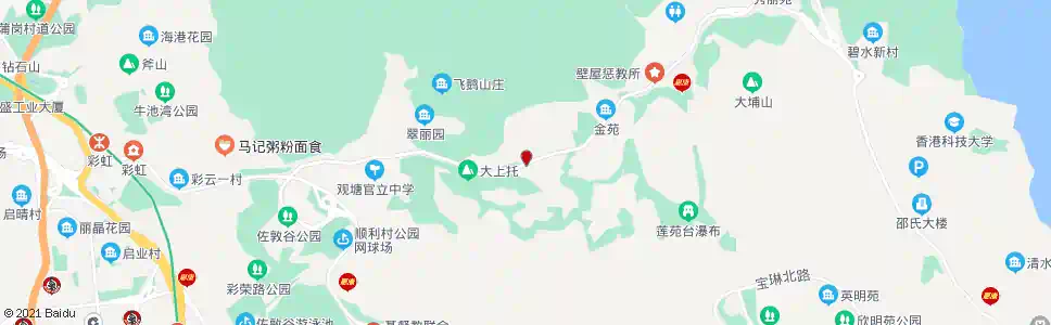香港荔景消陶局勵敬教導所_巴士站地圖_香港巴士_妙搜巴士搜尋2025