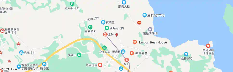 香港寶林邨_巴士站地圖_香港巴士_妙搜巴士搜尋2025