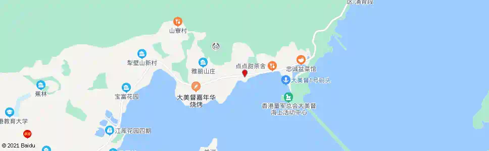 香港蘆慈田_巴士站地圖_香港巴士_妙搜巴士搜尋2025