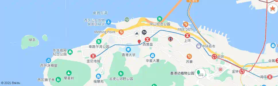 香港英皇書院_巴士站地圖_香港巴士_妙搜巴士搜尋2025