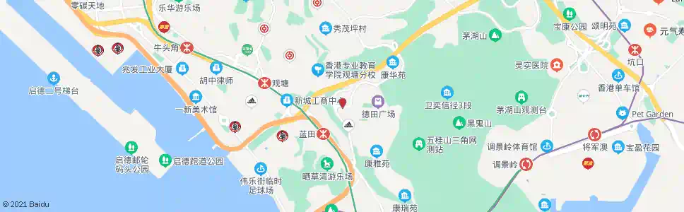 香港啓田邨_巴士站地圖_香港巴士_妙搜巴士搜尋2025