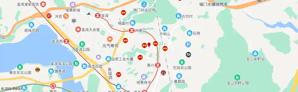 香港葵馥苑_巴士站地圖_香港巴士_妙搜巴士搜尋2025