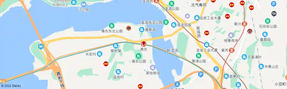 香港青衣碼頭_巴士站地圖_香港巴士_妙搜巴士搜尋2025