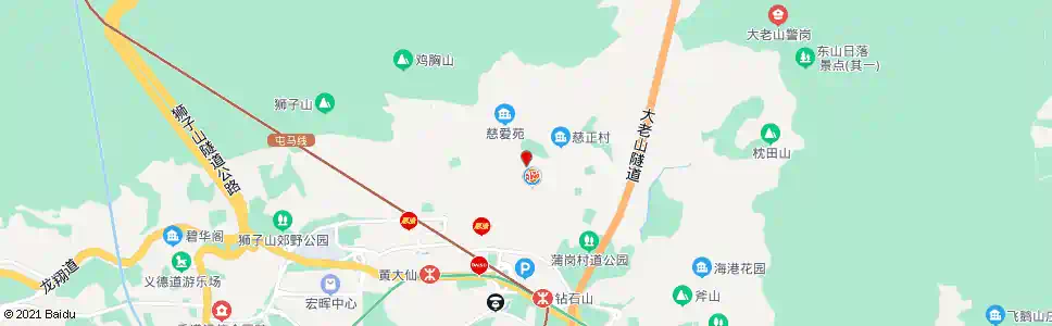 香港慈雲山服務大樓_巴士站地圖_香港巴士_妙搜巴士搜尋2025