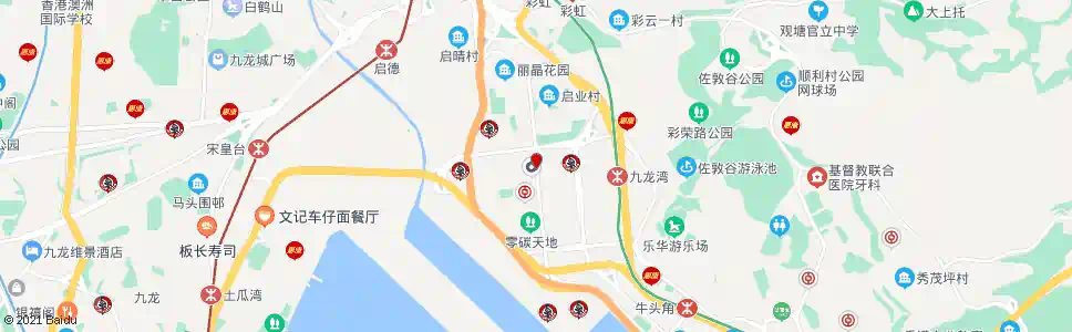 香港電照道_巴士站地圖_香港巴士_妙搜巴士搜尋2025